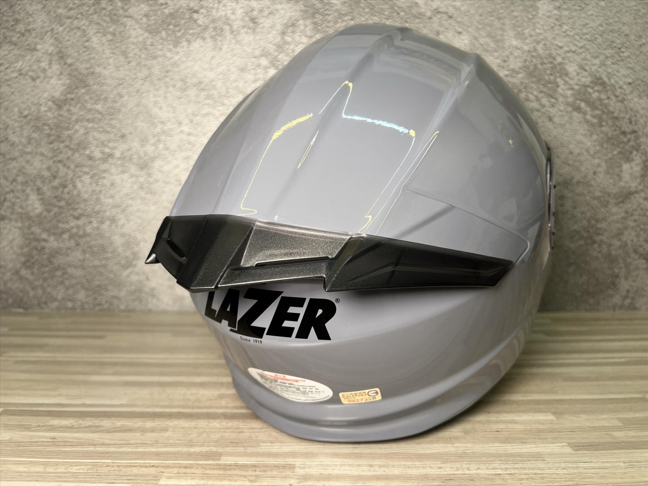 《遠古騎士》LAZER RX-1 素色 水泥灰 可樂帽 汽水帽 全罩 內墨片 安全帽