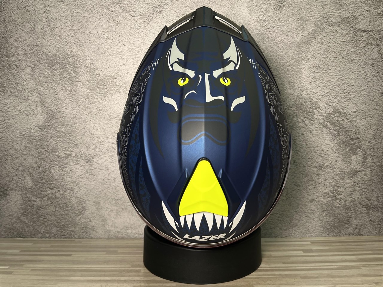 《遠古騎士》LAZER RX-1 ONI 消光金屬藍 可樂帽 汽水帽 全罩 內墨片 安全帽