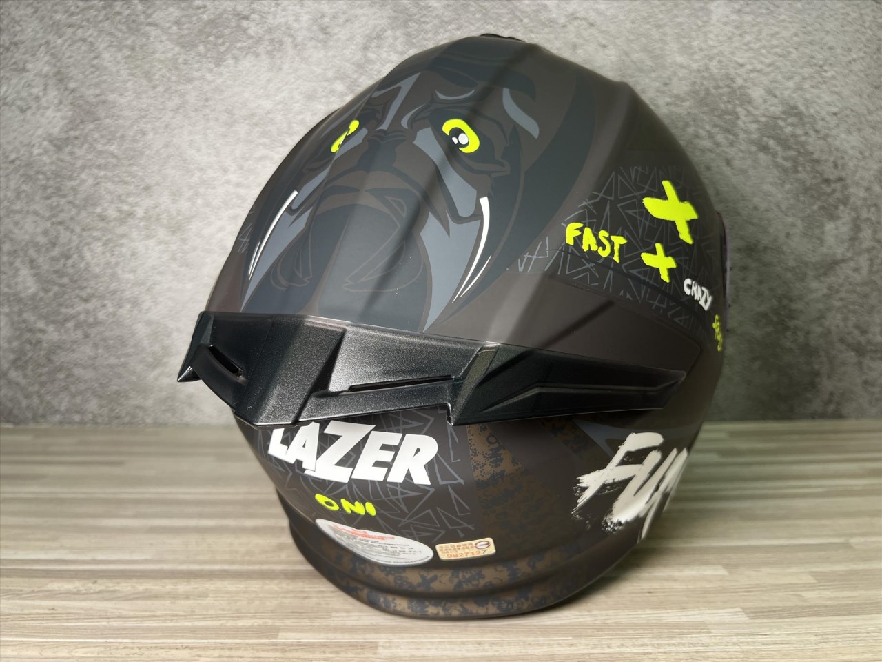 《遠古騎士》LAZER RX-1 ONI 消光黑 可樂帽 汽水帽 全罩 內墨片 安全帽