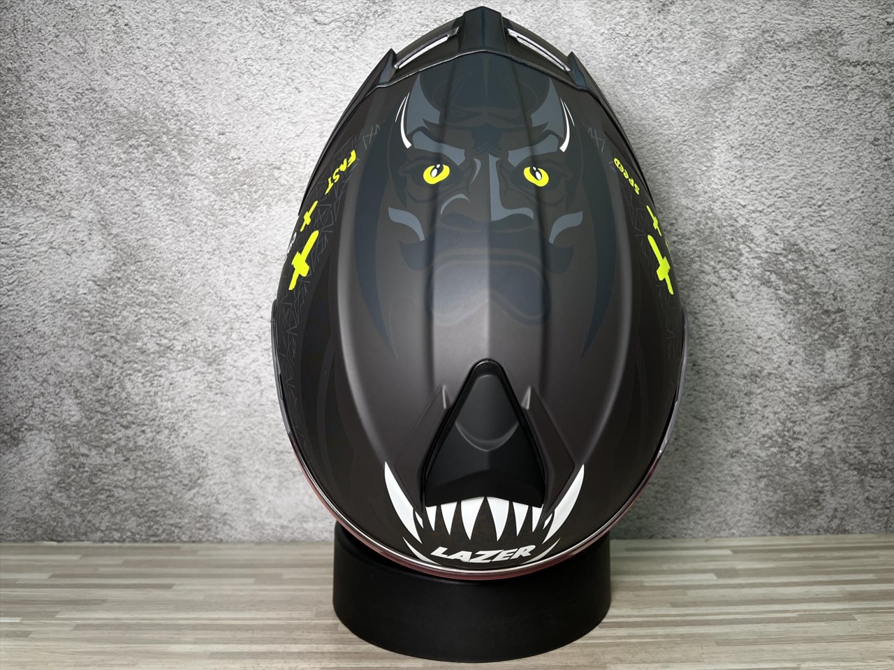 《遠古騎士》LAZER RX-1 ONI 消光黑 可樂帽 汽水帽 全罩 內墨片 安全帽