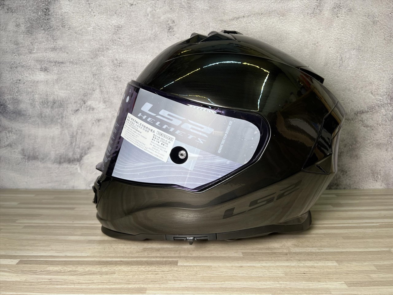 《遠古騎士》LS2 FF800 STORM-II JEANS 金屬銀 內墨鏡 全罩安全帽