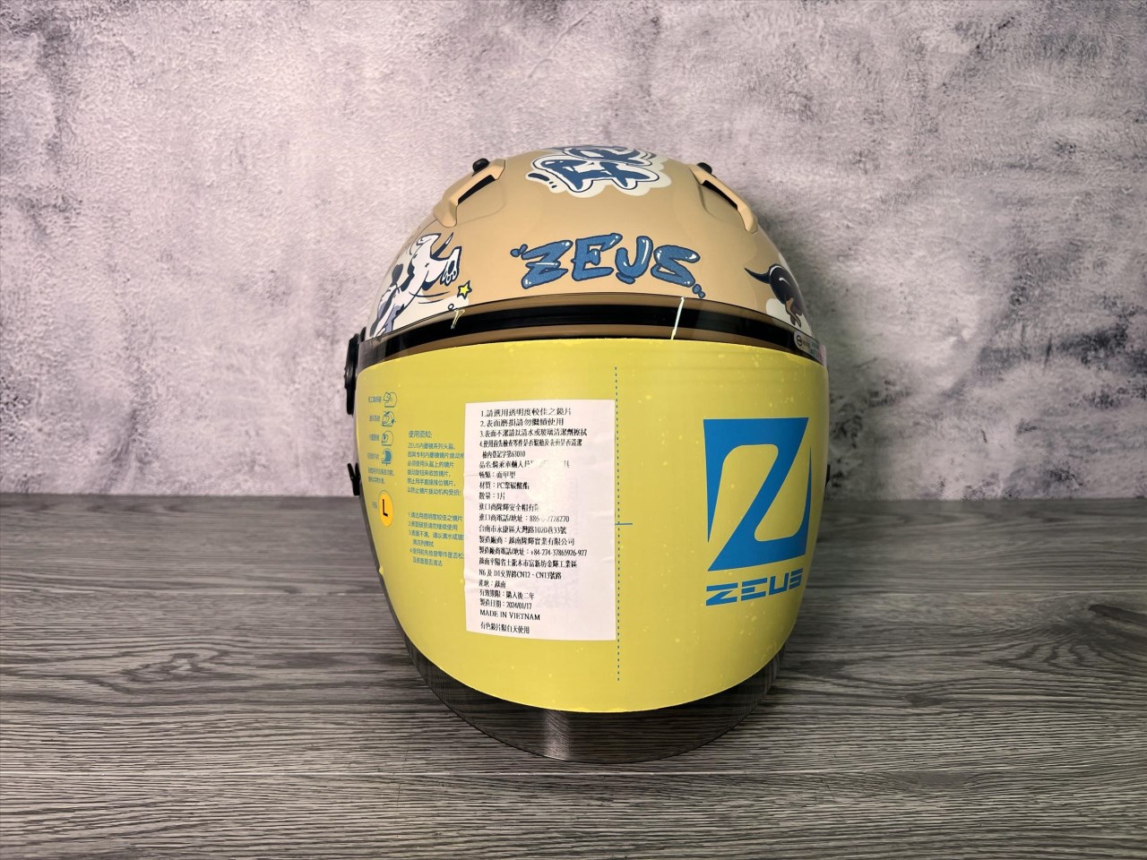 《遠古騎士》瑞獅 ZEUS 213 AX7 消光奶茶灰 半罩安全帽 內襯全可拆 ZS213