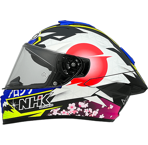 《遠古騎士》NHK K5R AL21#4 JAPAN 日本站 黑藍色選手 全罩安全帽 超輕量 透氣