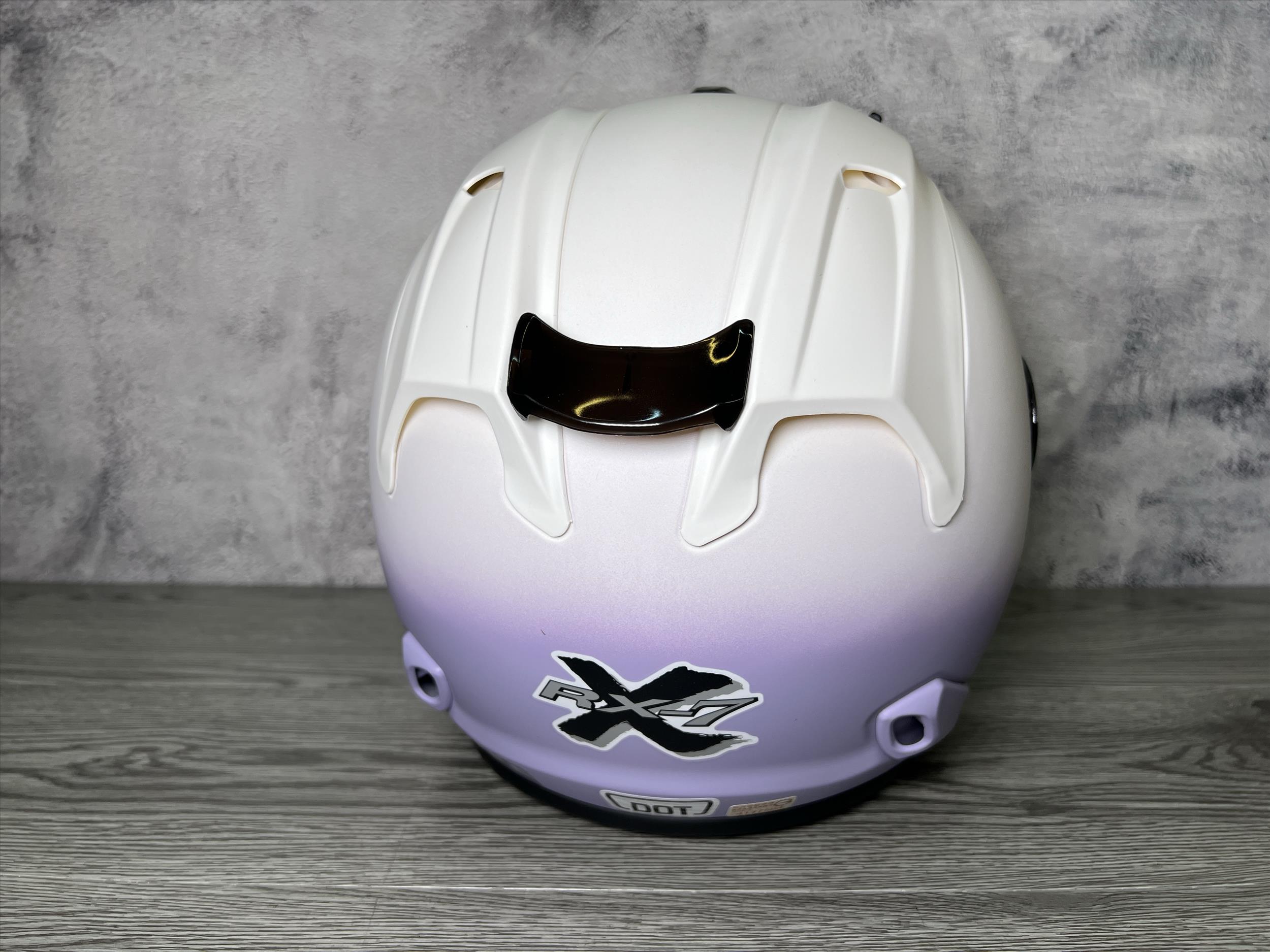 《遠古騎士》CBR S-90 RX-7 雙色 平白浪漫紫 漸層 R帽 雙D安全帽