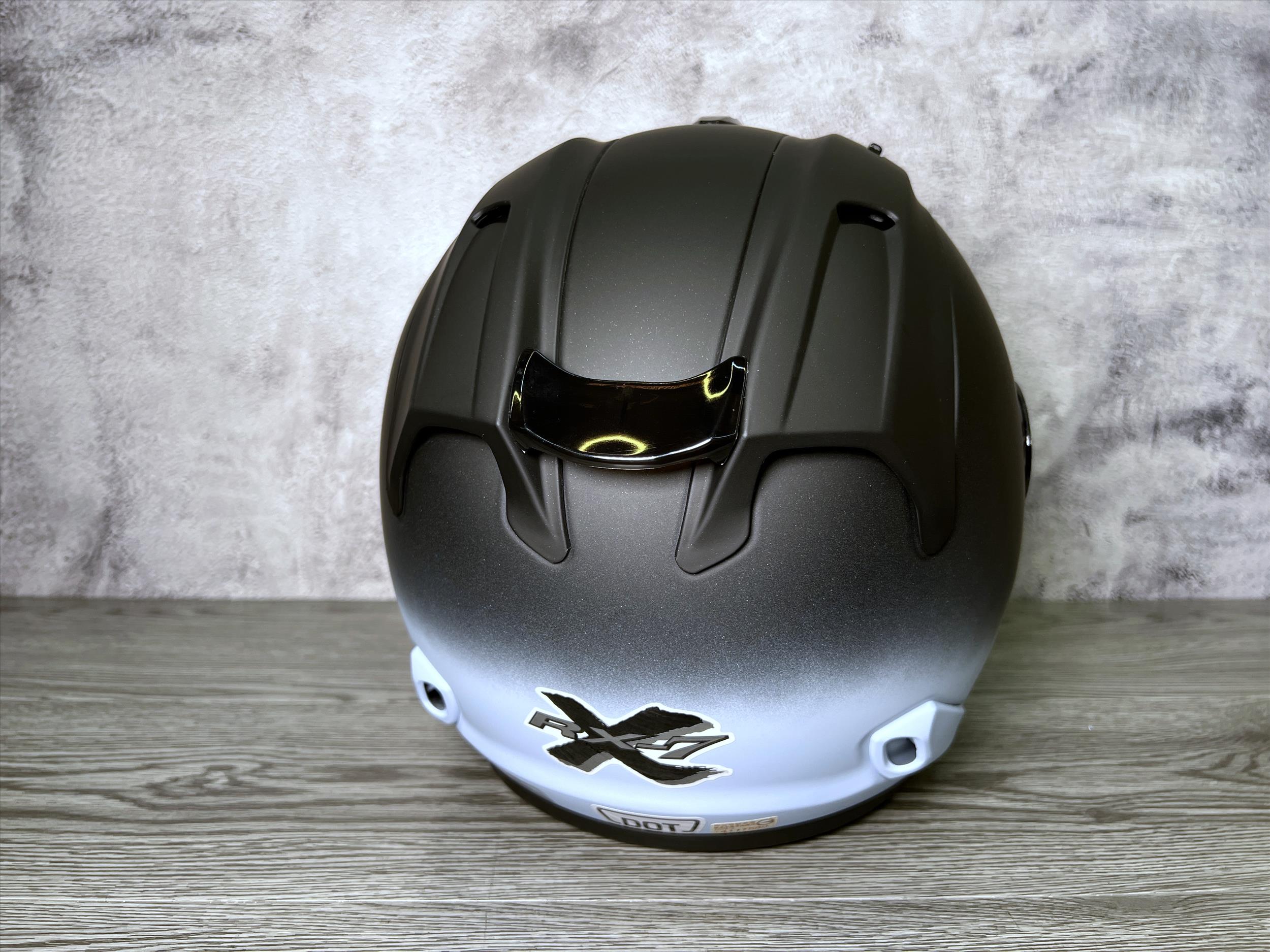 《遠古騎士》CBR S-90 RX-7 雙色 平黑水藍 漸層 R帽 雙D安全帽