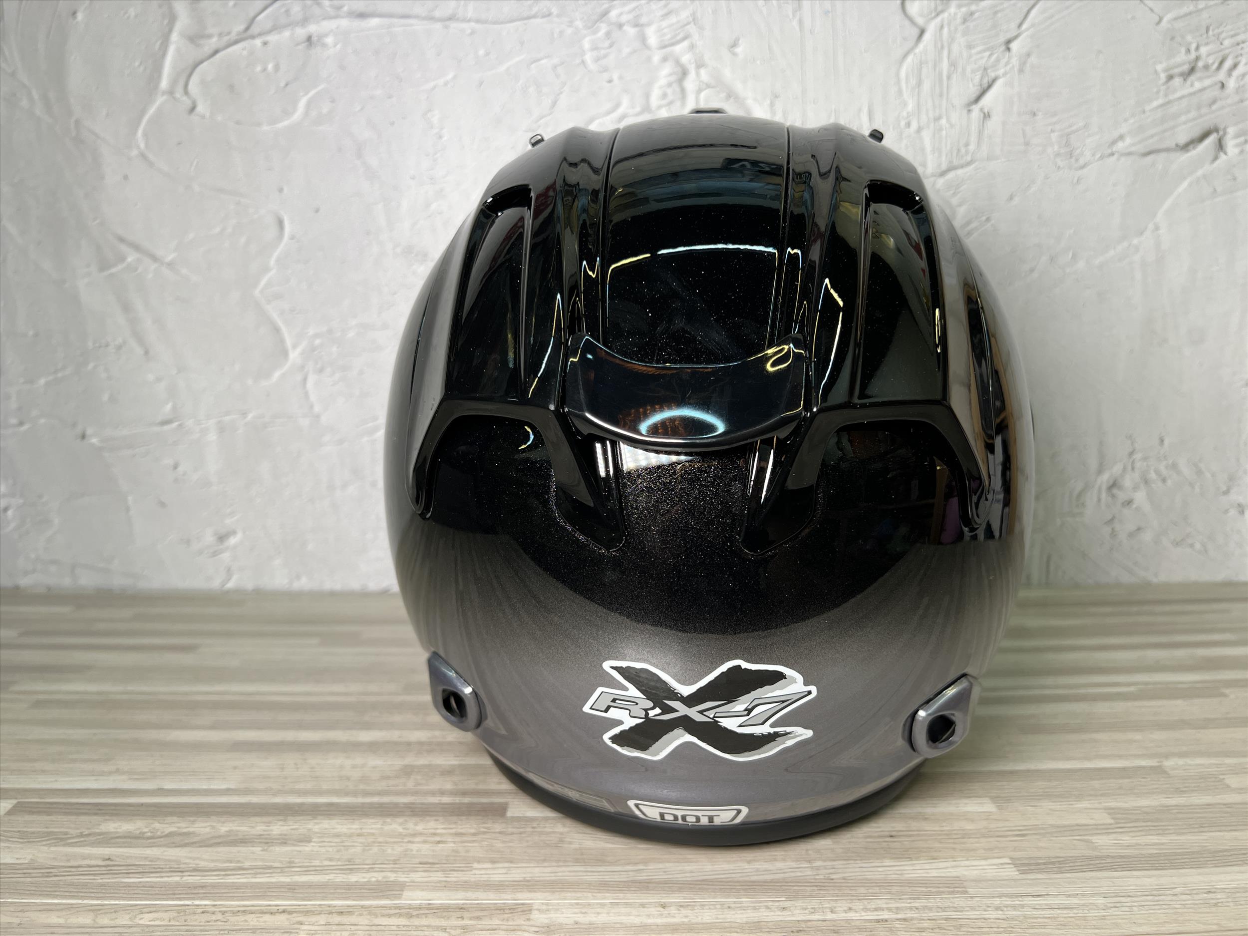 《遠古騎士》CBR S-90 RX-7 雙色 黑銀藍灰 漸層 R帽 雙D安全帽