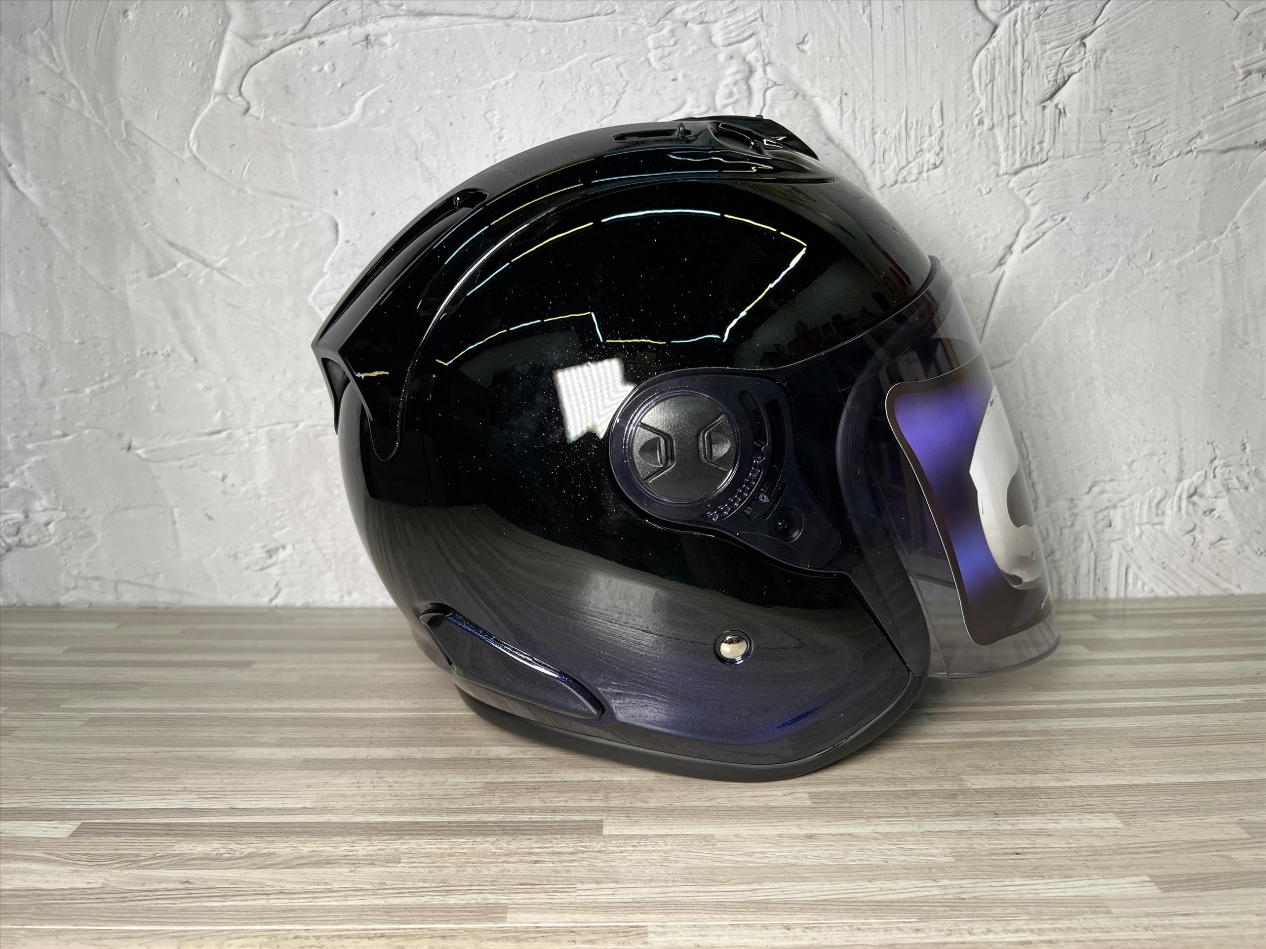 《遠古騎士》CBR S-90 RX-7 雙色 黑墨藍 漸層 R帽 雙D安全帽