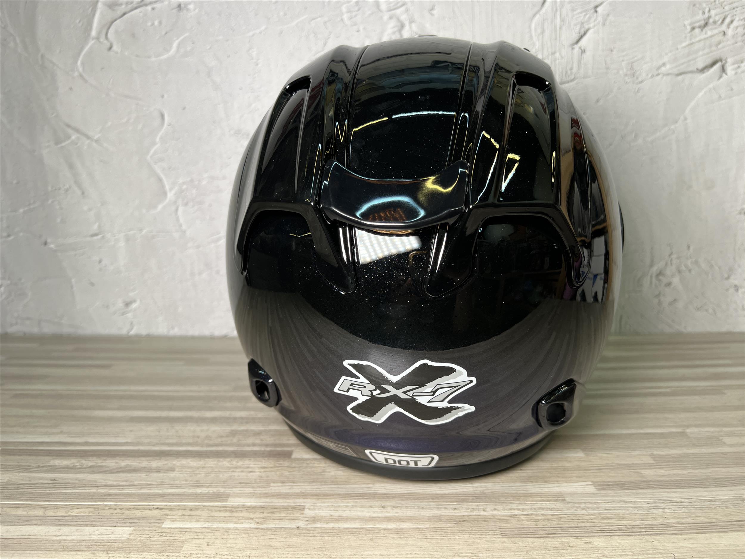 《遠古騎士》CBR S-90 RX-7 雙色 黑墨藍 漸層 R帽 雙D安全帽