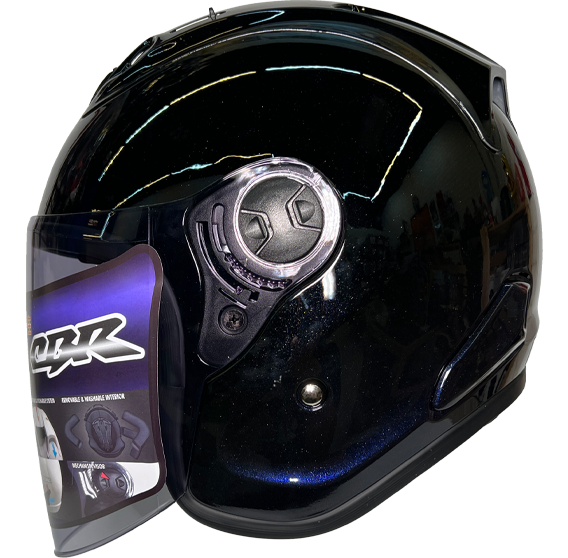 《遠古騎士》CBR S-90 RX-7 雙色 黑墨藍 漸層 R帽 雙D安全帽