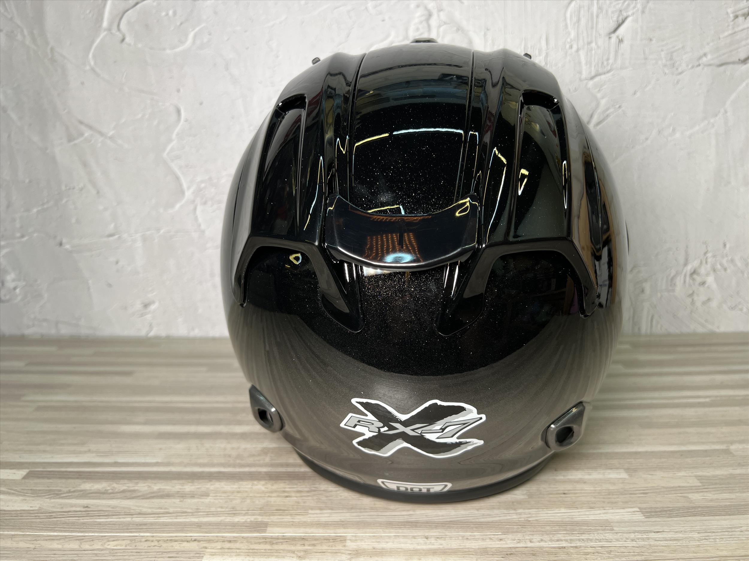 《遠古騎士》CBR S-90 RX-7 雙色 黑灰 漸層 R帽 雙D安全帽