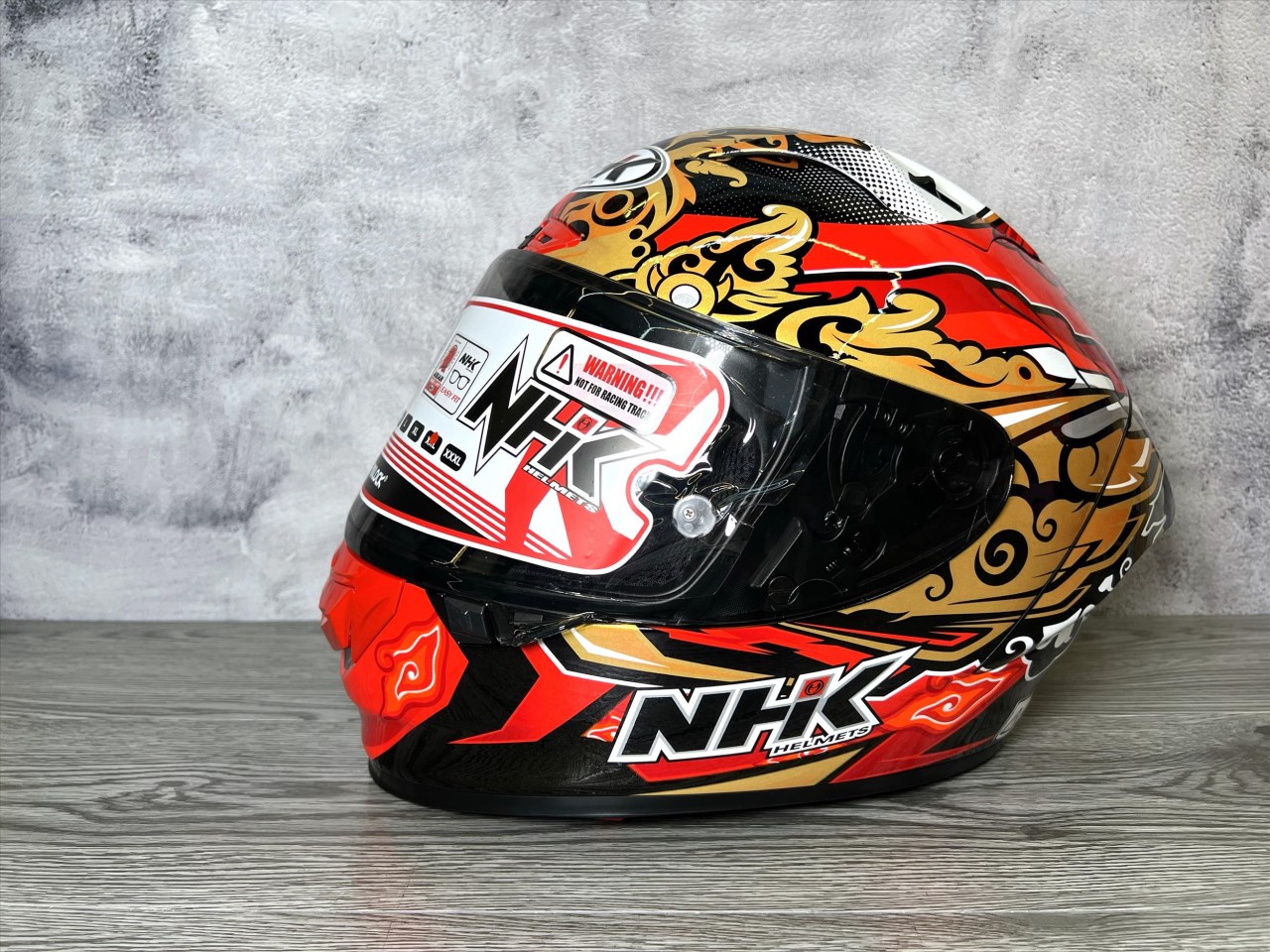 《遠古騎士》NHK GP-R Tech IO48#6 印尼站 選手帽 全罩安全帽