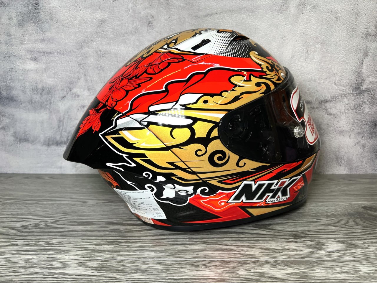 《遠古騎士》NHK GP-R Tech IO48#6 印尼站 選手帽 全罩安全帽