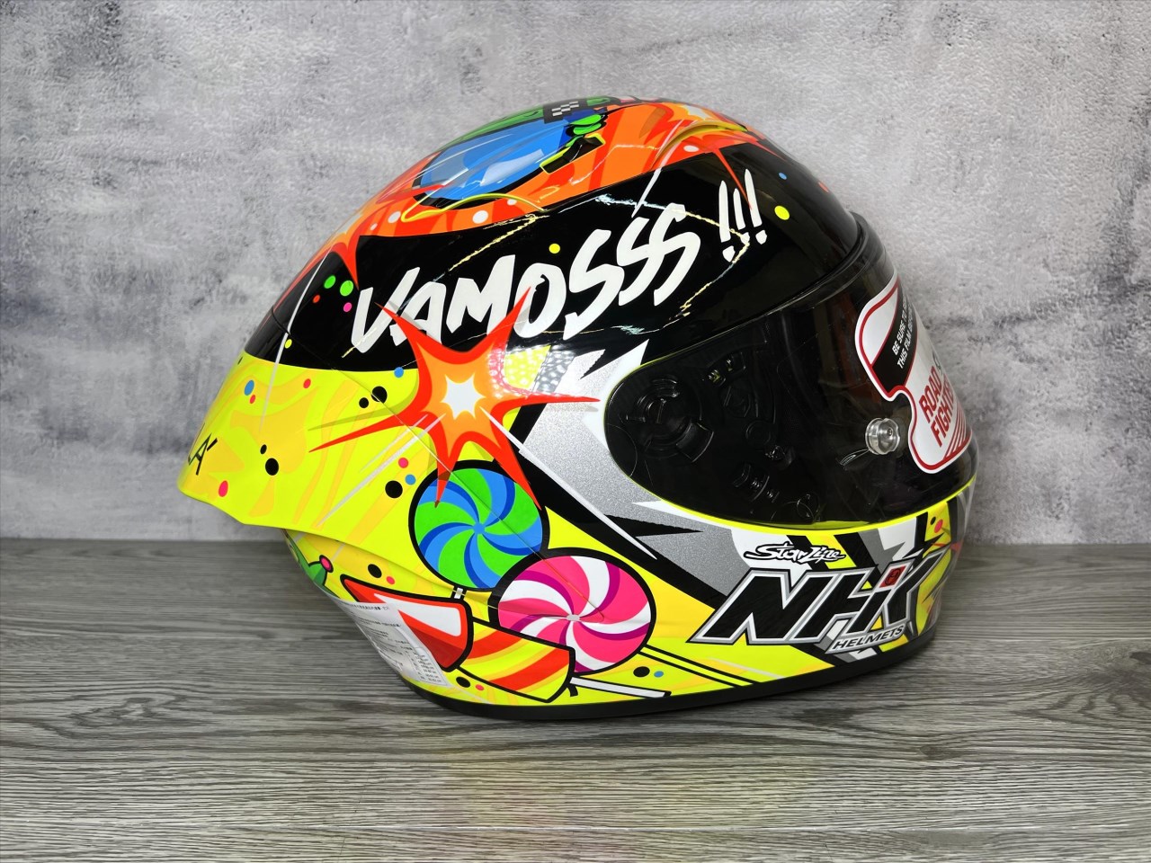 《遠古騎士》NHK GP-R Tech IO48#5 生日限量版 選手帽 全罩安全帽