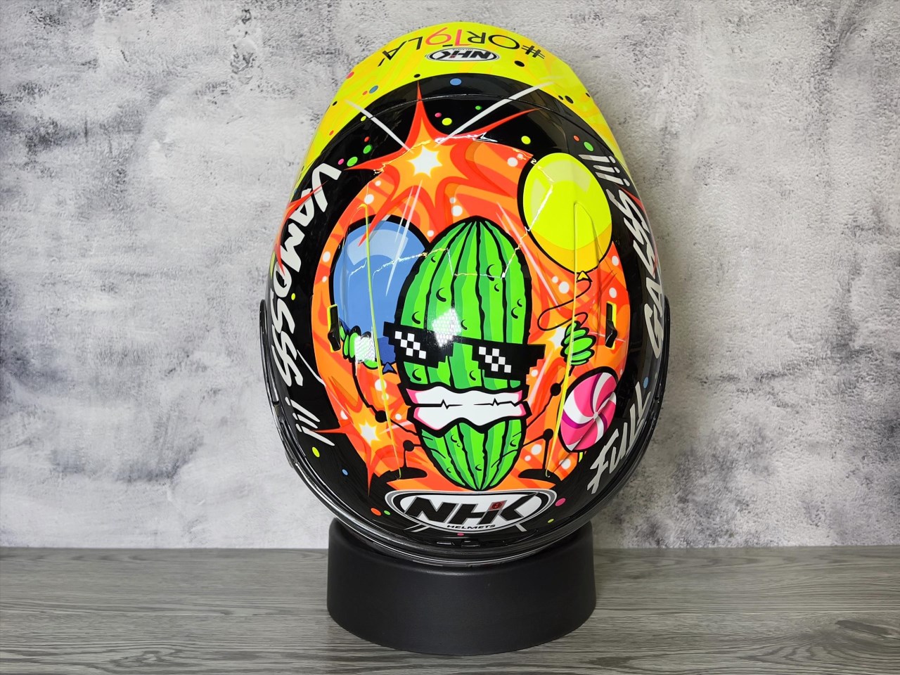 《遠古騎士》NHK GP-R Tech IO48#5 生日限量版 選手帽 全罩安全帽