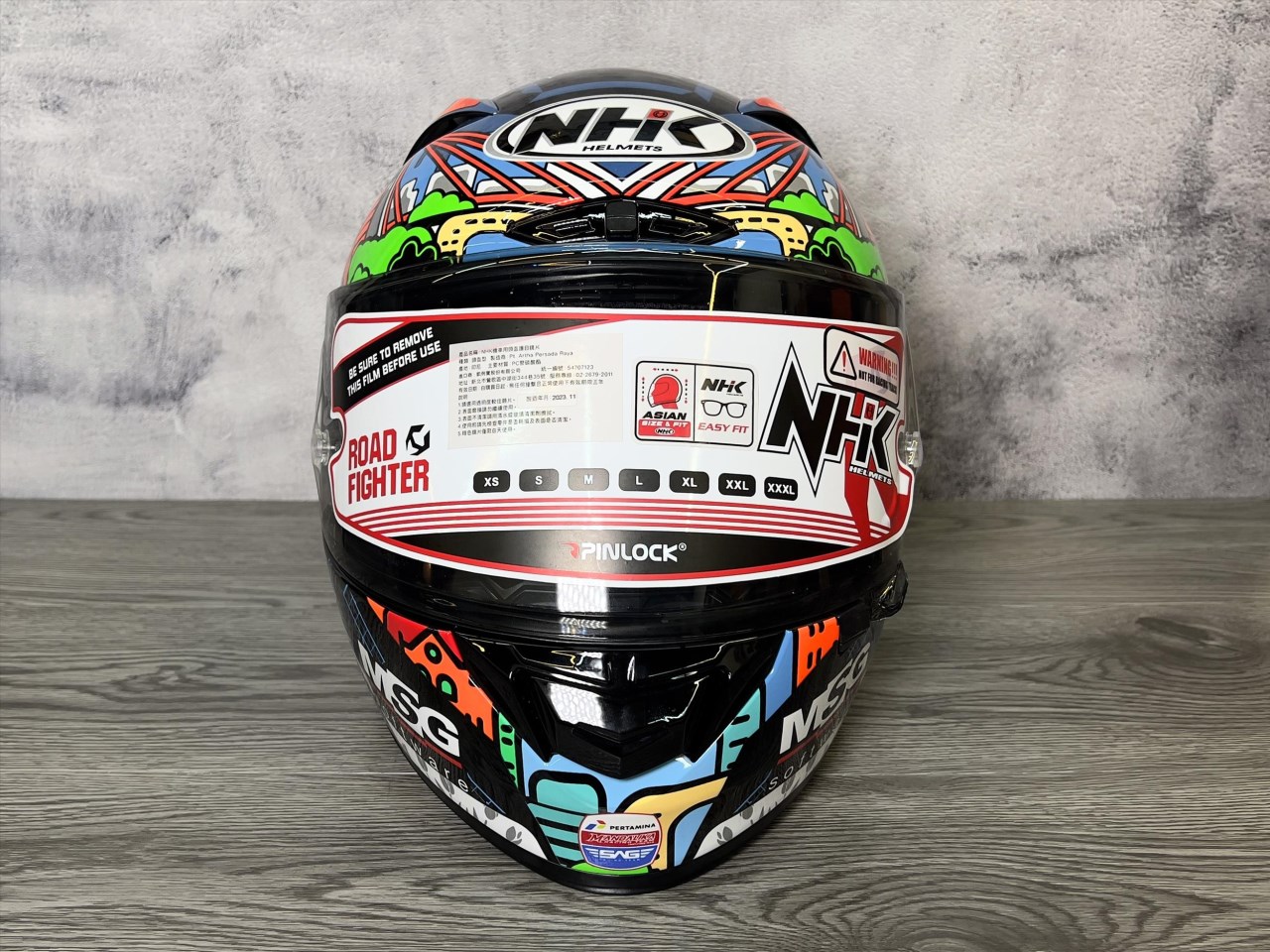 《遠古騎士》NHK GP-R Tech BB64 #6 荷蘭站 選手帽 全罩安全帽