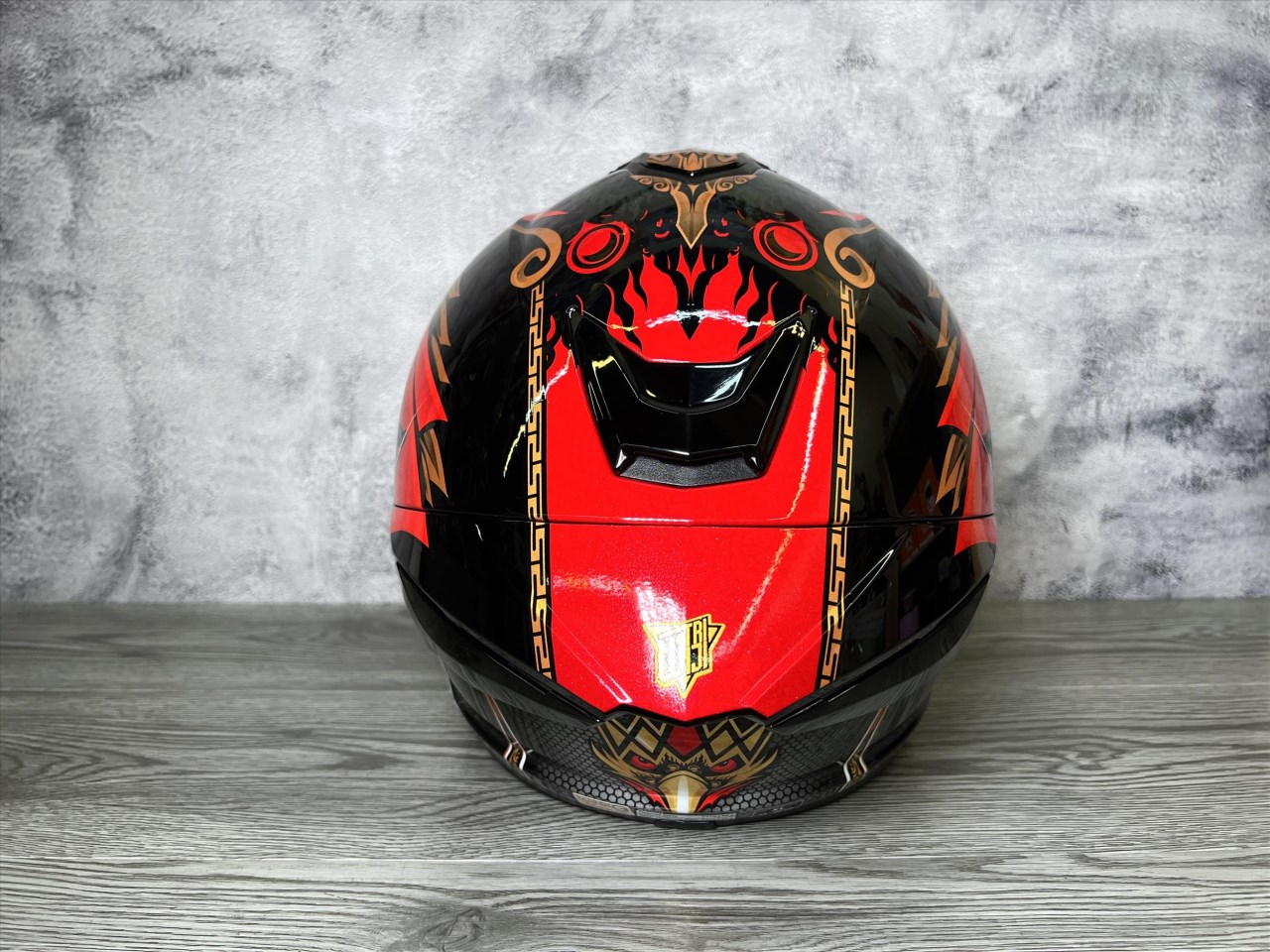 《遠古騎士》NHK K5R 嘉魯達 黑金 全罩安全帽 超輕量 透氣