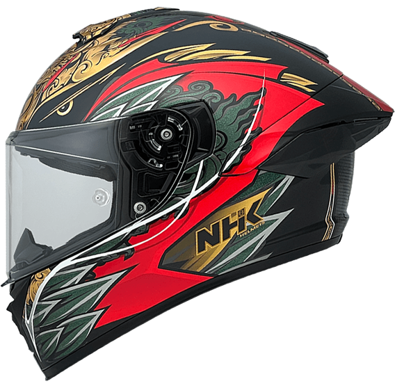 《遠古騎士》NHK K5R 嘉魯達 黑金 全罩安全帽 超輕量 透氣