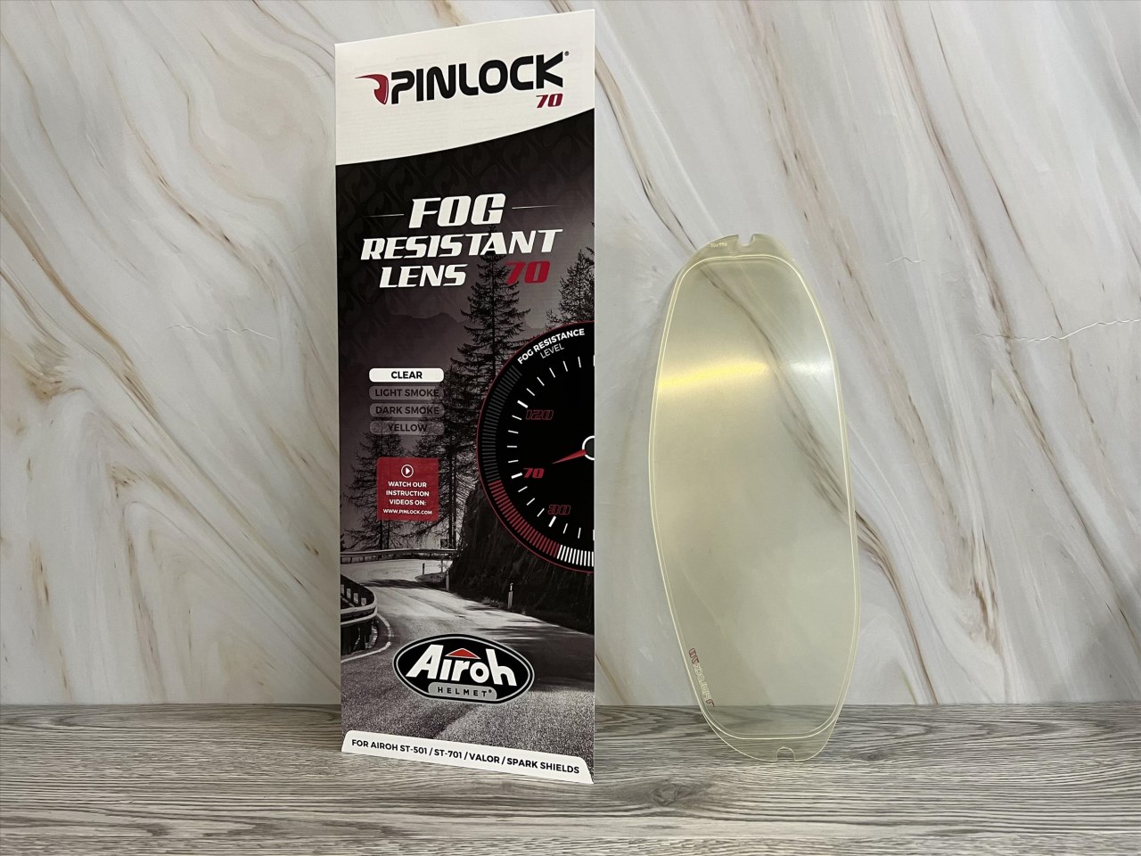 《遠古騎士》AIROH 義大利 SPARK 除霧片 pinlock 防霧 原廠安全帽專用鏡片
