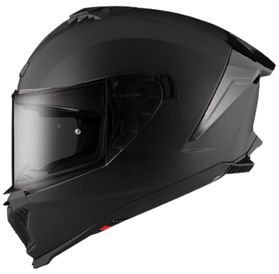 《遠古騎士》ASTONE GT6 PLUS 素色 消光黑 全罩安全帽
