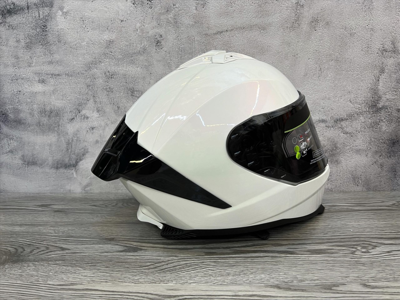《遠古騎士》ASTONE GT6 PLUS 素色 變色白粉 全罩安全帽