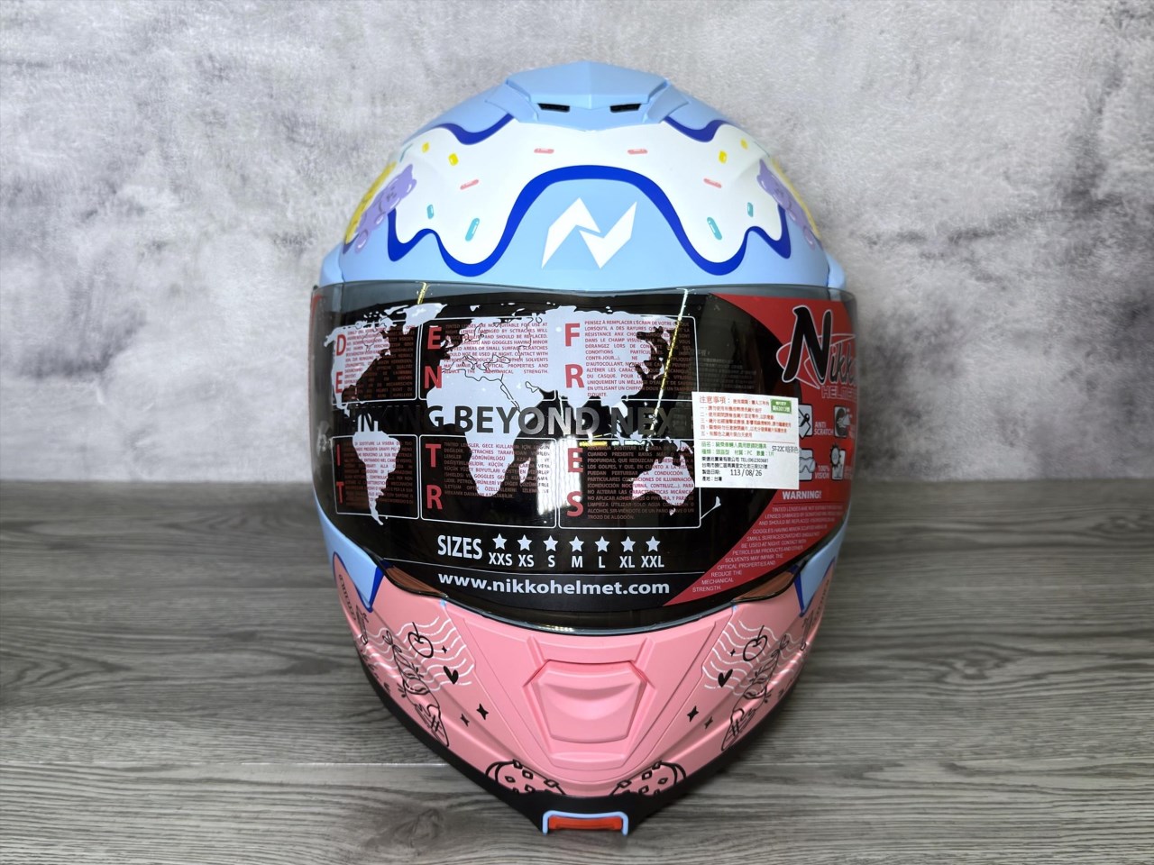 《遠古騎士》Nikko N-902 II #15 冰淇淋小熊 汽水帽 可樂帽 可掀式安全帽