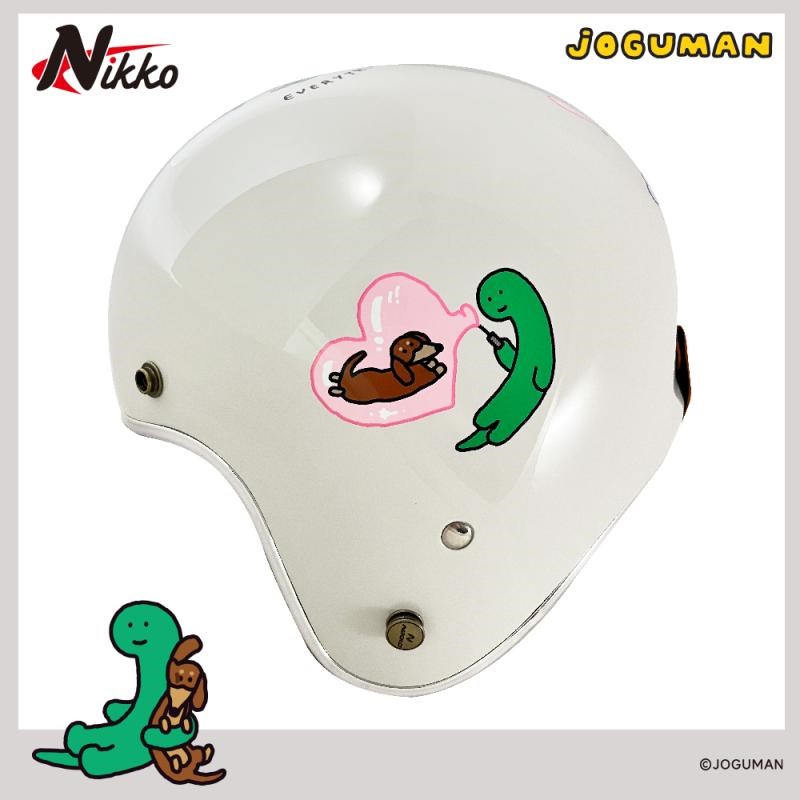 《遠古騎士》NIKKO N401 JOGUMAN 安全帽 BRACHIO and LOVE THEME and 與你相伴款