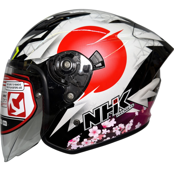 《遠古騎士》NHK S1 GP PRO AL21#4 日本站 黑藍 內藏墨片半罩式安全帽