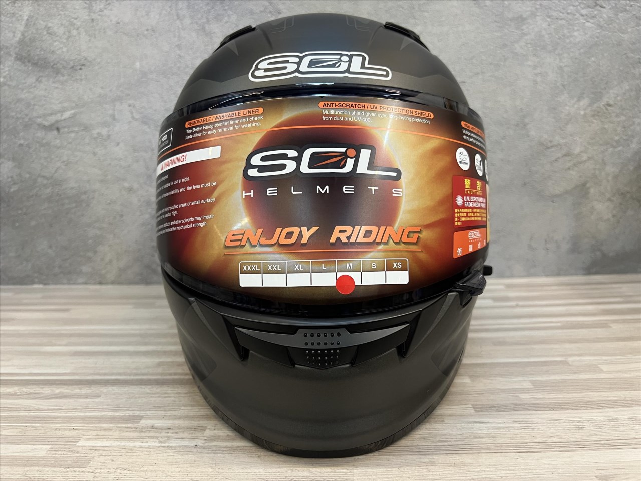 《遠古騎士》SOL SF-6 超新星 消光黑/銀 全罩式安全帽 內襯可拆洗 雙D扣 雙鏡