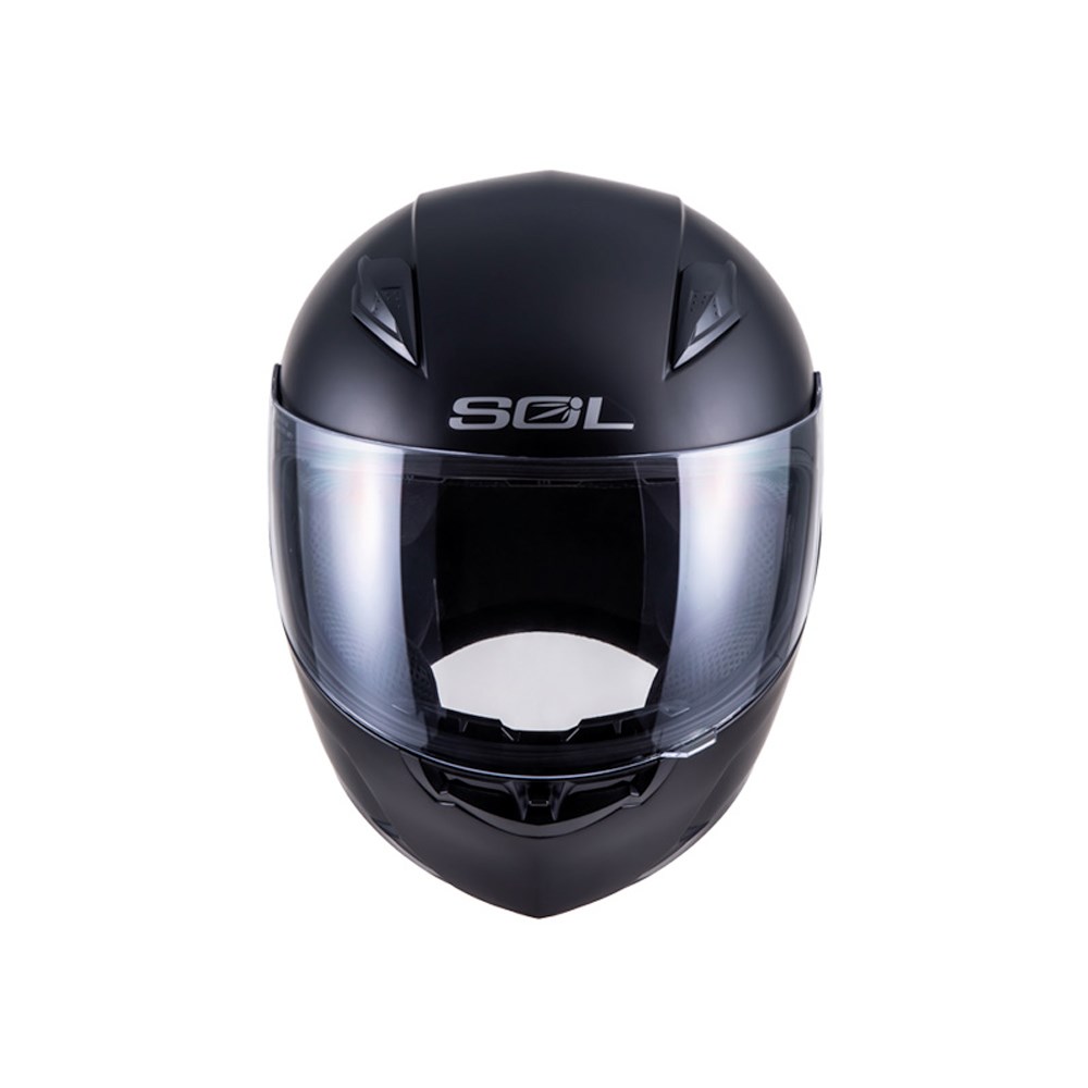 《遠古騎士》SOL SF2M SF-2M 素色_素消光黑 全罩 安全帽 輕量化