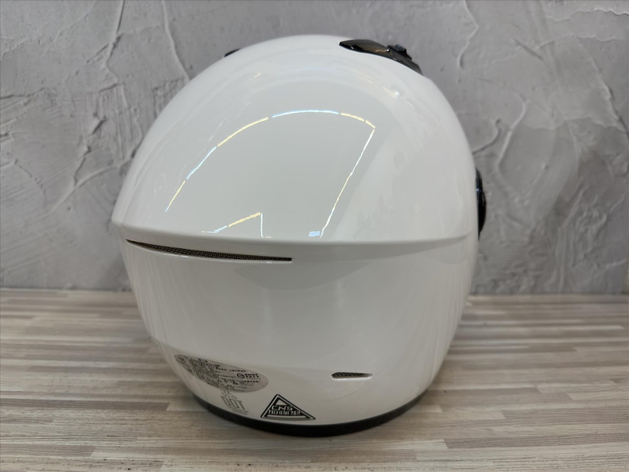 《遠古騎士》SOL SO-12 素色_素白 半罩內藏墨鏡 排齒扣 雙層鏡 安全帽