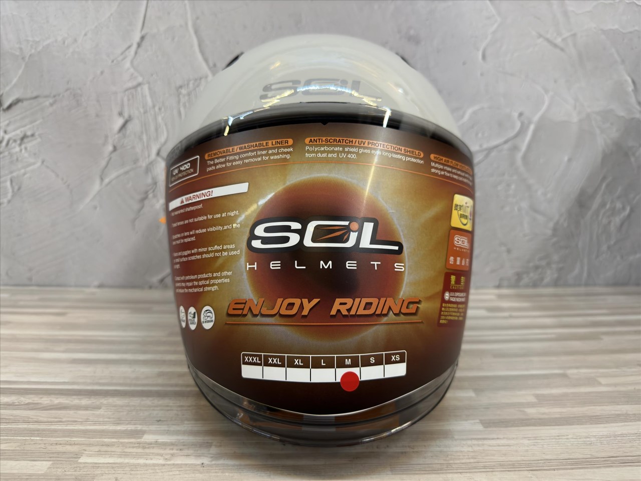 《遠古騎士》SOL SO-12 素色_奶蓋灰 半罩內藏墨鏡 排齒扣 雙層鏡 安全帽