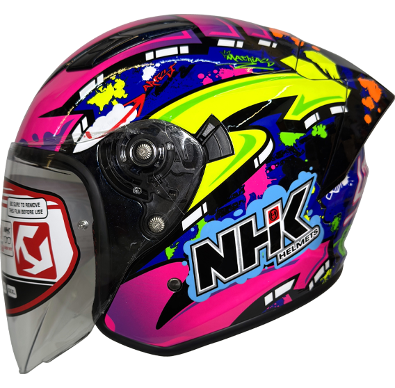 《遠古騎士》NHK S1 GP PRO MT18(Mathias Tamburini) 內藏墨片半罩式安全帽
