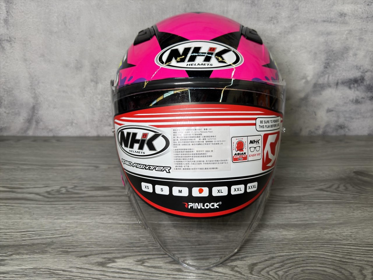 《遠古騎士》NHK S1 GP PRO MT18(Mathias Tamburini) 內藏墨片半罩式安全帽