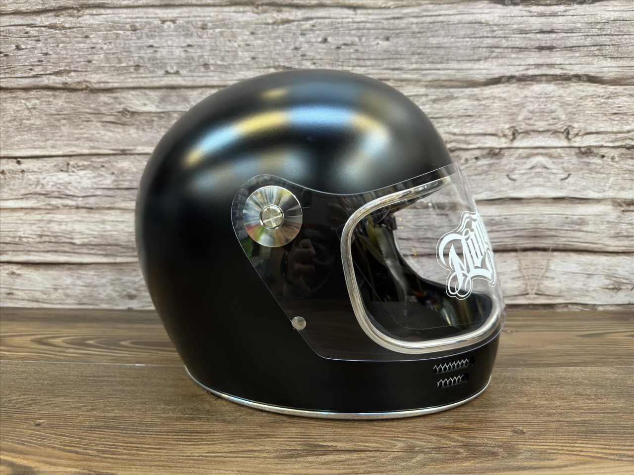 《遠古騎士》Mongolian蒙古人 喵星人樂高帽 皮革黑 雙D扣 復古 內襯全可拆洗 樂高帽 全罩安全帽