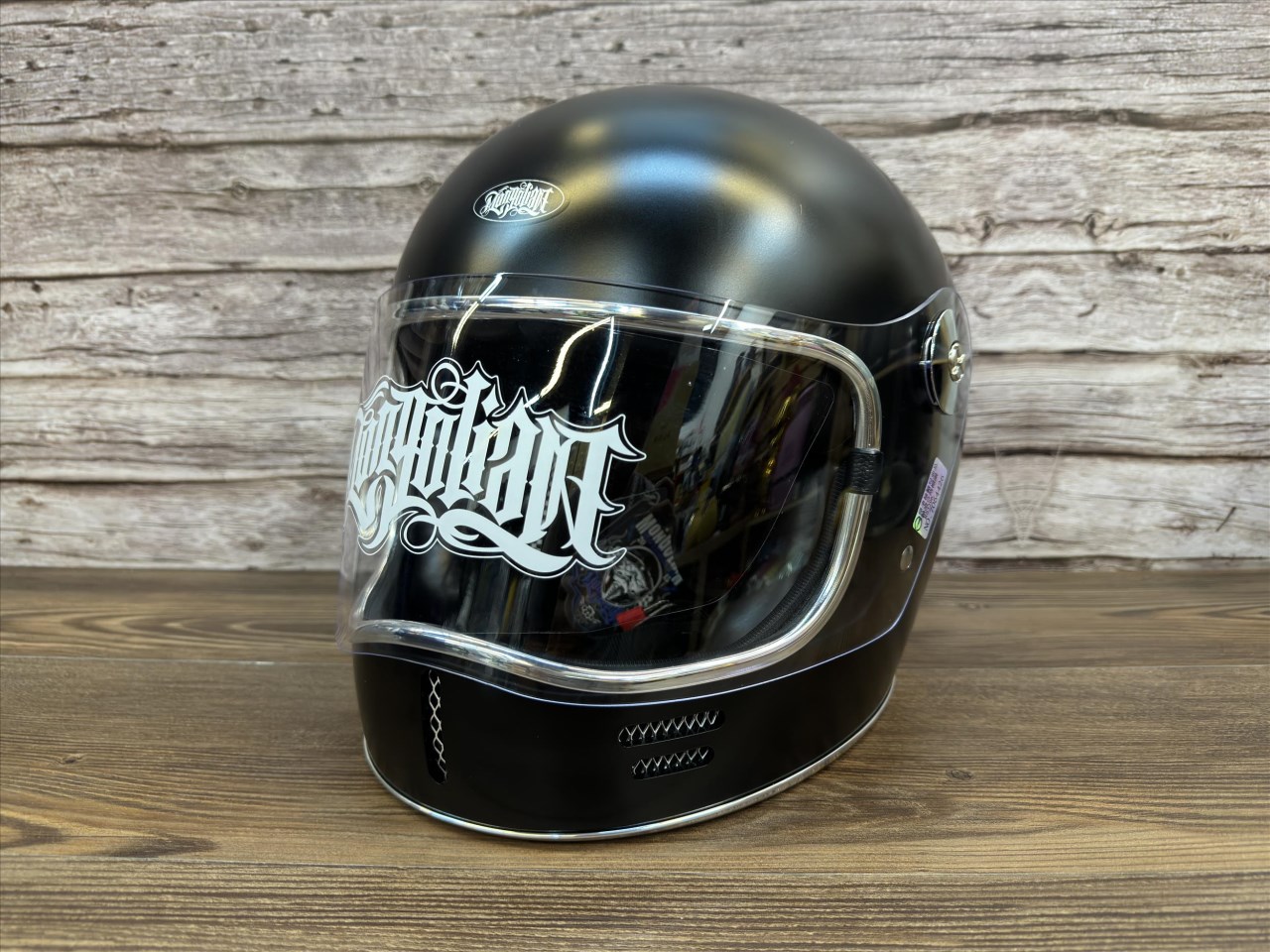 《遠古騎士》Mongolian蒙古人 喵星人樂高帽 皮革黑 雙D扣 復古 內襯全可拆洗 樂高帽 全罩安全帽