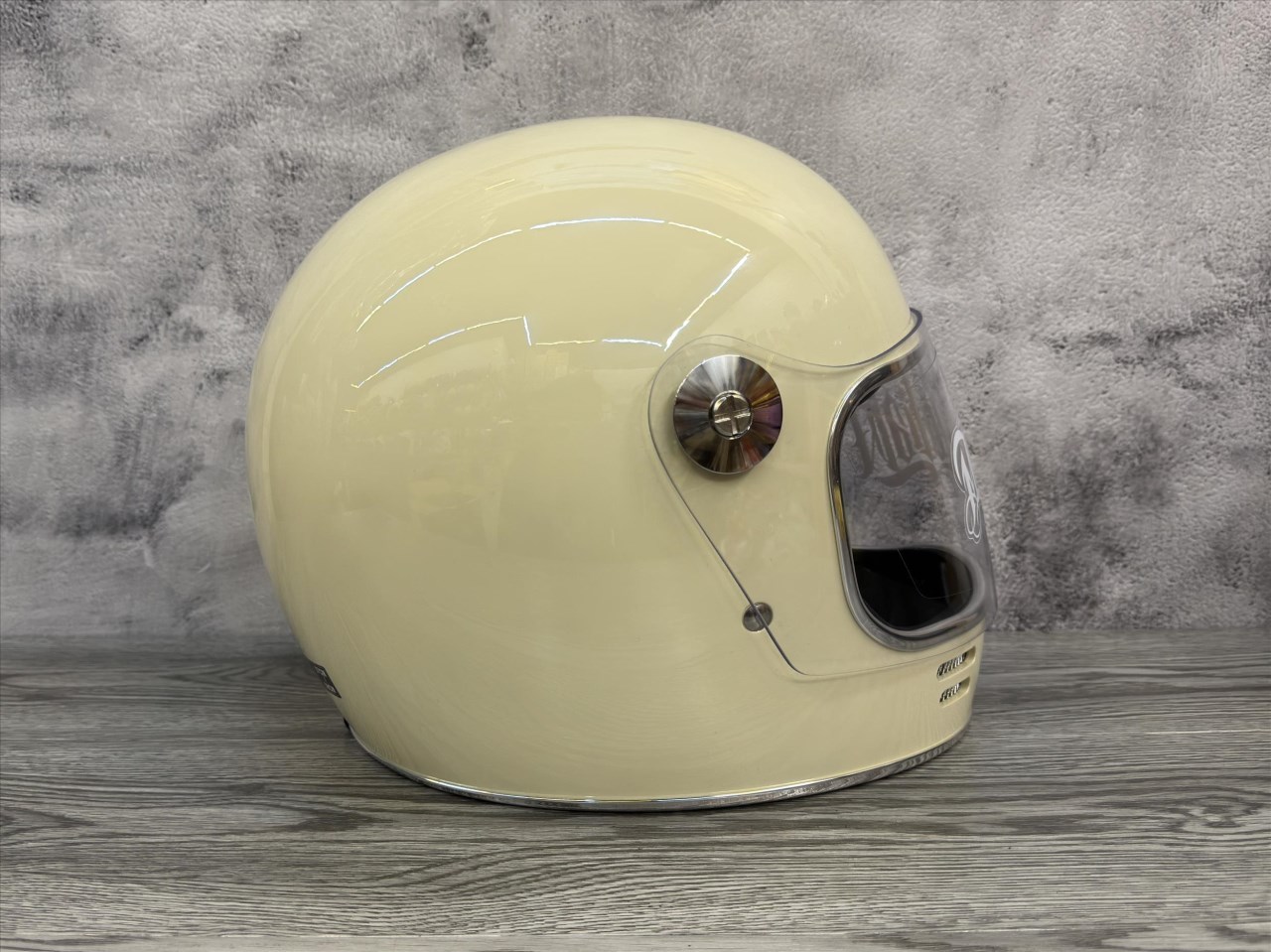 《遠古騎士》Mongolian蒙古人 喵星人樂高帽 米白 雙D扣 復古 內襯全可拆洗 樂高帽 全罩安全帽