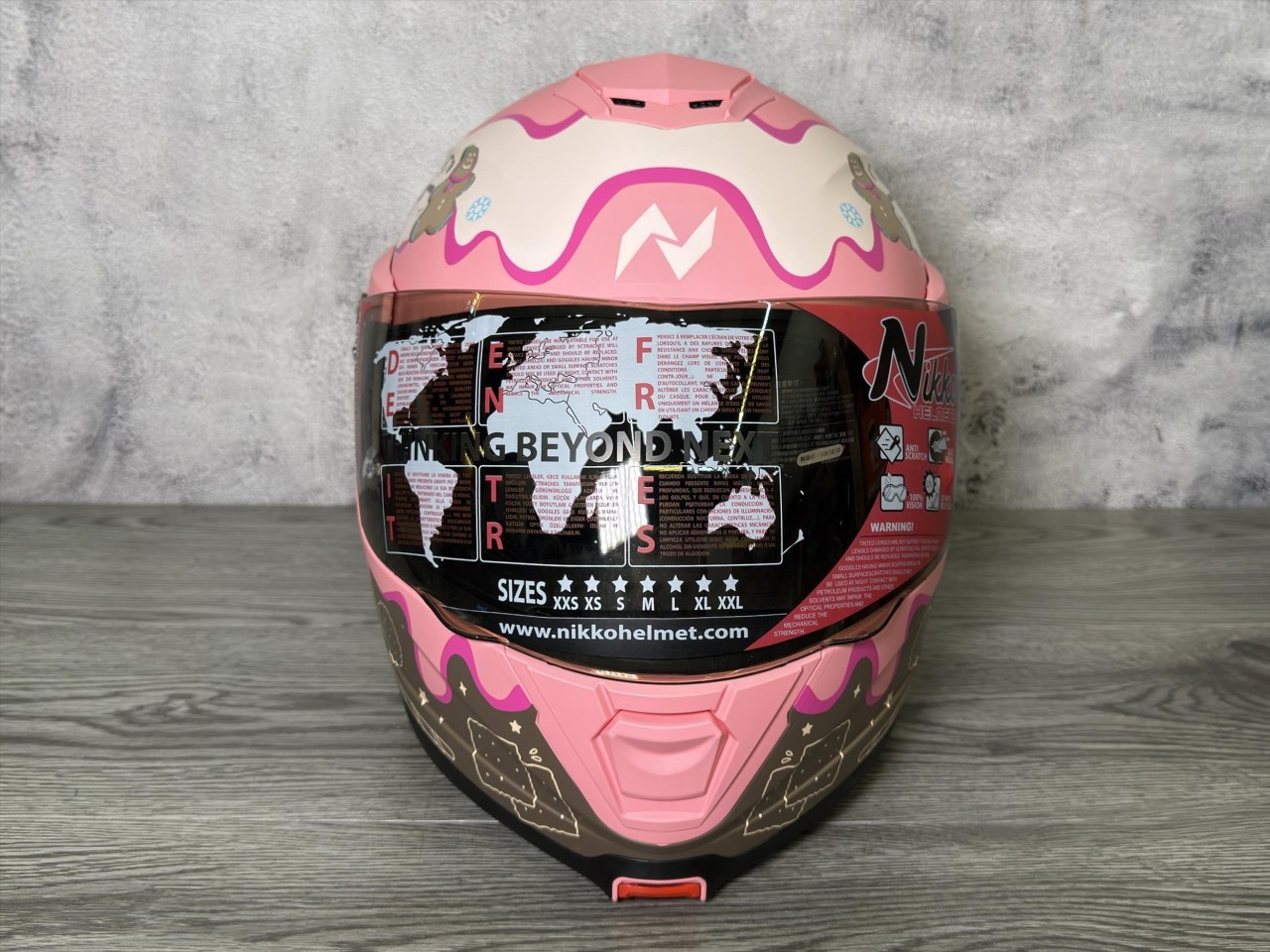 《遠古騎士》Nikko N-902 II #17 薑餅布朗尼 汽水帽 可樂帽 可掀式安全帽 