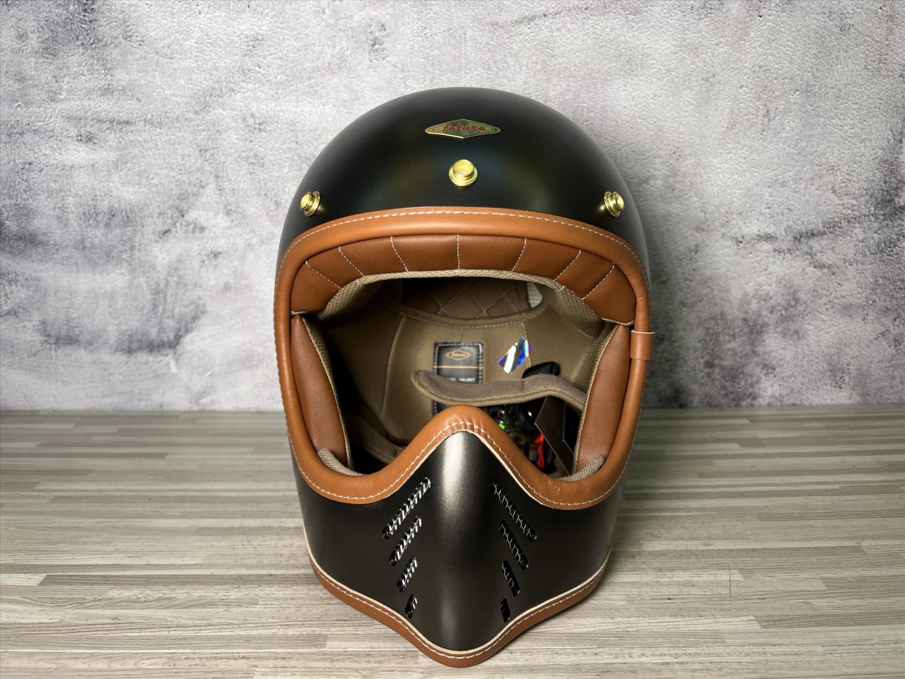 《遠古騎士》Feture 飛喬 STEVEN CUSTOM史帝文 亞光玄武灰 全罩山車帽
