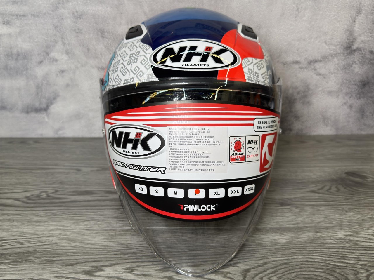 《遠古騎士》NHK S1 GP PRO BB64#7印尼站 內藏墨片半罩式安全帽