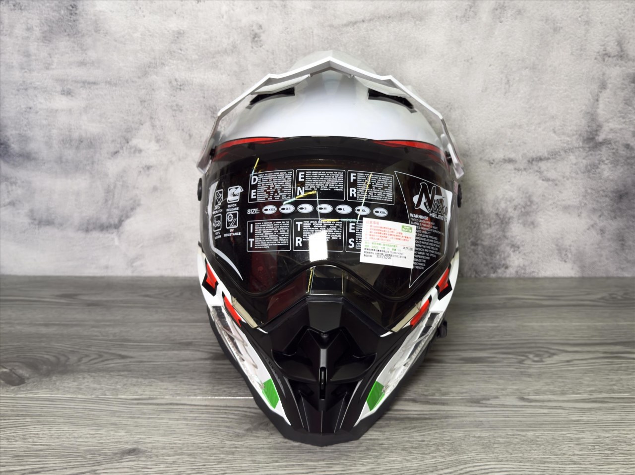 《遠古騎士》Nikko N-851 II EVANGELION 神化13號機 全罩 安全帽 內墨鏡