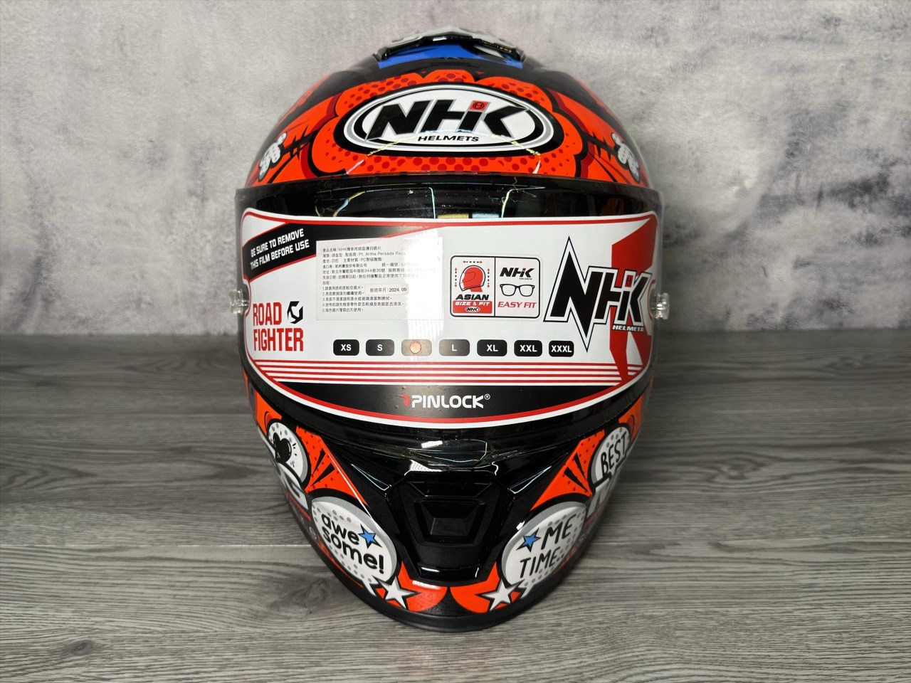《遠古騎士》NHK K5R BB64#10 選手 全罩安全帽 超輕量 透氣
