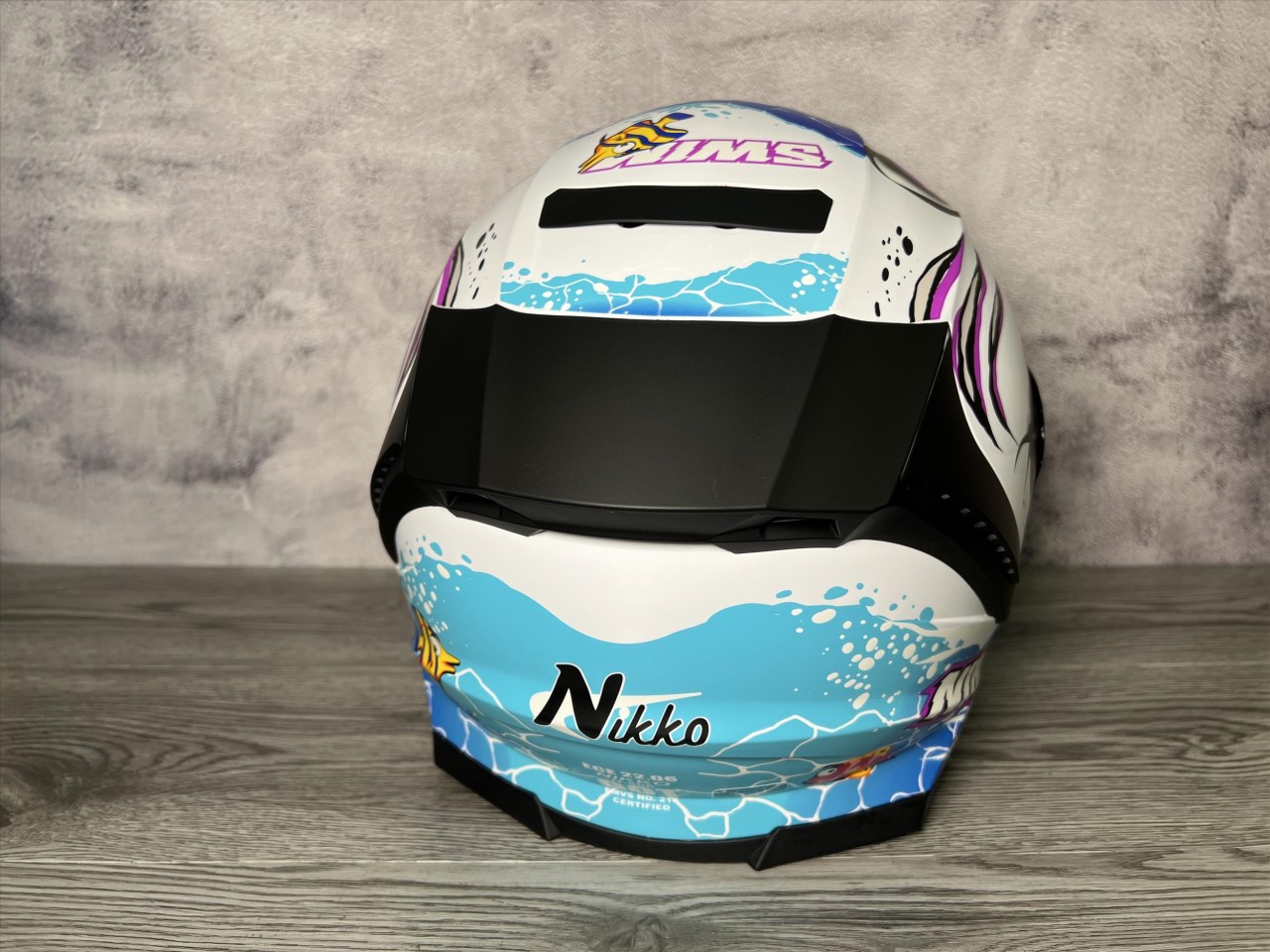 《遠古騎士》Nikko N-806 II #17 慄懍鯊魚 全罩 內鏡片 安全帽 第二代
