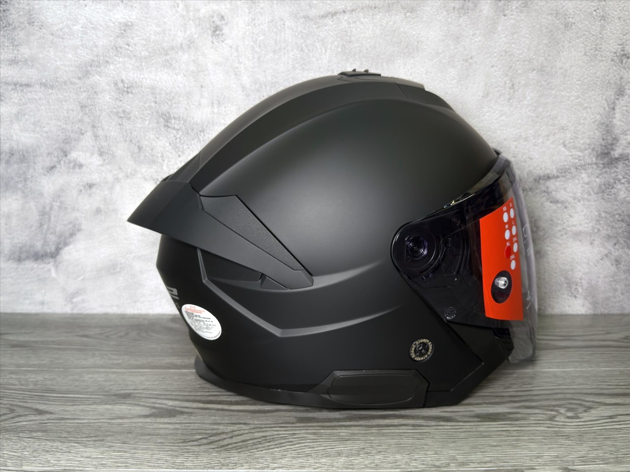 《遠古騎士》LS2 OF618 VERSO II 素色款 消光黑 3/4罩式(Jet-Type) 安全帽