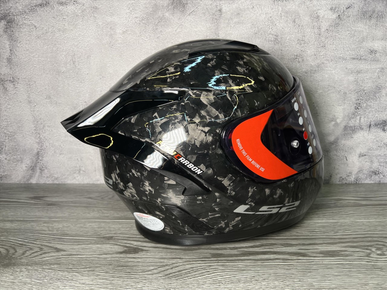 《遠古騎士》LS2 FF801 CARBON 亮面鍛造碳纖維 全罩式 安全帽