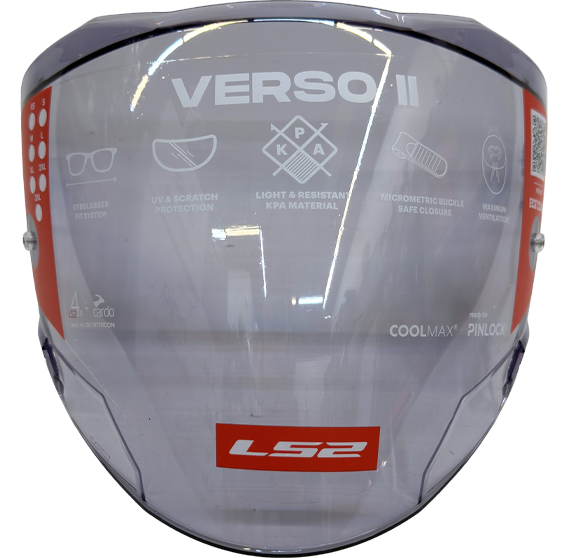 《遠古騎士》LS2 OF618 VERSO II 大鏡片 半罩安全帽原廠專用鏡片
