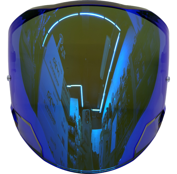 《遠古騎士》LS2 OF618 VERSO II 多層膜大鏡片 半罩安全帽原廠專用鏡片