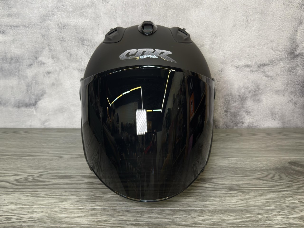 《遠古騎士》CBR S-90素色 平黑 內襯全可拆洗 半罩 安全帽