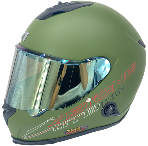 《遠古騎士》ASTONE GTB800 電鍍金 原廠鏡片 全罩帽 安全帽
