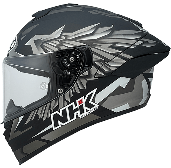 《遠古騎士》NHK K5R 雄鷹 WingStar 亮黑金/ 消光黑銀 全罩安全帽 超輕量 透氣