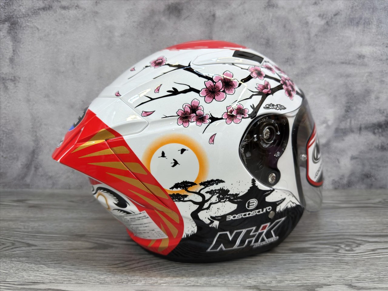 《遠古騎士》NHK S1 GP PRO AL21#12 Alonso Lopze 日本站 內藏墨片半罩式安全帽